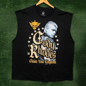 WWE Cody Rhodes Claim Your Kingdom Tank Size 2X